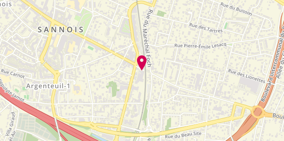 Plan de Smart Cut, 3 Boulevard Charles de Gaulle, 95110 Sannois