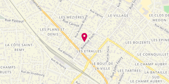 Plan de Carole Coiffure, 2 avenue du Dr Flament, 95240 Cormeilles-en-Parisis