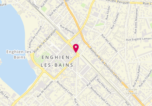 Plan de Zanzaro, 12 Bis Boulevard d'Ormesson, 95880 Enghien-les-Bains