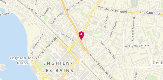 Plan de 235th Barber Street Enghien-les-Bains, 146 avenue de la Division Leclerc, 95160 Montmorency