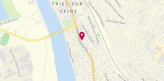 Plan de Armelle Coiffure à domicile, 108 Rue Paul Doumer, 78510 Triel-sur-Seine