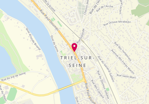 Plan de Créa'Tif, 220 Rue Paul Doumer, 78510 Triel-sur-Seine