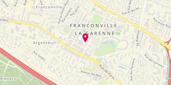 Plan de Demonaco Tresses, 7 Rue de la Tour, 95130 Franconville