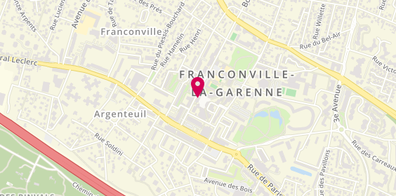 Plan de Coiffeurs Conseil, 14 Boulevard Maurice Berteaux, 95130 Franconville