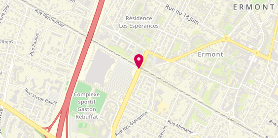 Plan de Hairmon, Centre Commercial Avenue Prés Georges Pompidou, 95120 Ermont