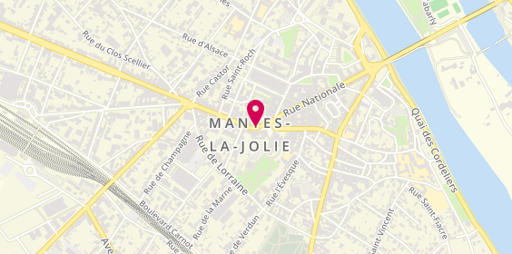 Plan de Mmb'coif, 10 Place République, 78200 Mantes-la-Jolie