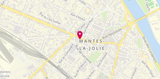 Plan de Concept Coupe MF, 21 avenue de la République, 78200 Mantes-la-Jolie