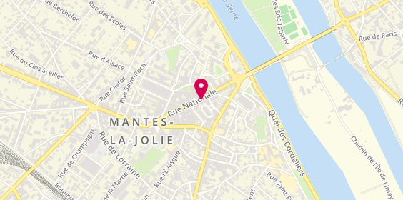 Plan de Studio' S, 21 Rue Nationale, 78200 Mantes-la-Jolie