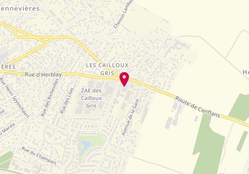 Plan de Saint Algue - Coiffeur Herblay, 405 Rue de Conflans, 95220 Herblay-sur-Seine