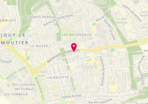 Plan de Y&S Coiffure, 110 Boulevard d'Écancourt, 95280 Jouy-le-Moutier