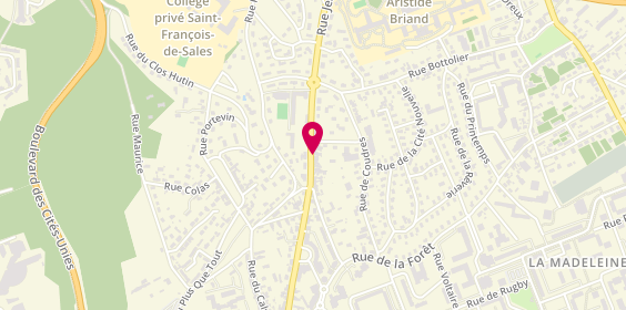Plan de Sy'belle Coiffure, 37 Rue Jean Moulin, 27000 Évreux