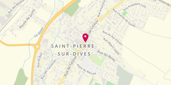 Plan de Style Coiffure, 6 Rue de Falaise, 14170 Saint-Pierre-en-Auge