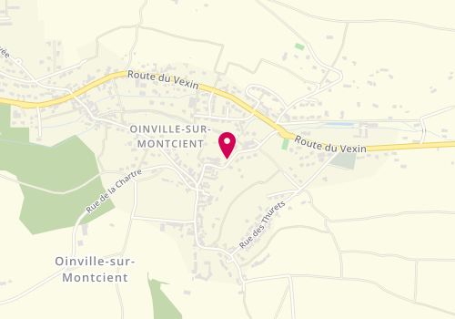 Plan de Frédérique Coiffure, 31 Gournay, 78250 Oinville-sur-Montcient
