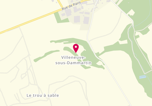 Plan de Virginie Coiffure, 25 Rue des Primeveres, 77230 Villeneuve-sous-Dammartin