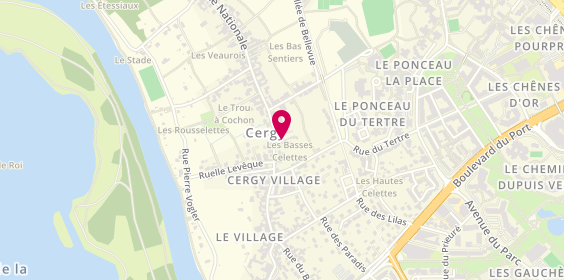 Plan de Atelier Coiffure l', 28 Rue Nationale, 95000 Cergy