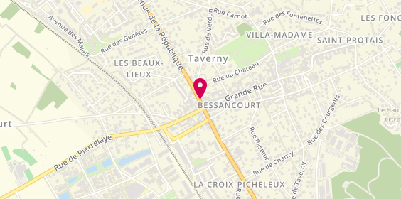 Plan de Créa Tif Véro, 6 avenue de la République, 95550 Bessancourt