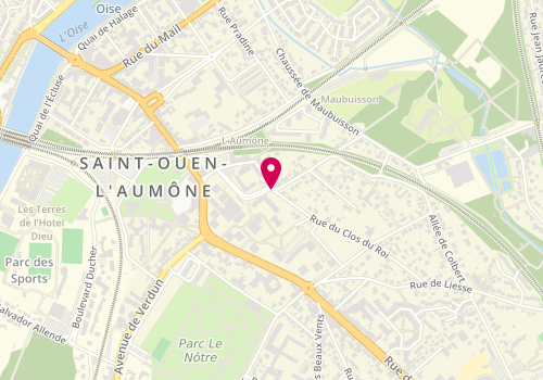 Plan de Pruvost Odile, 16 Rue Maurice Dampierre, 95310 Saint-Ouen-l'Aumône