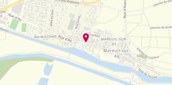 Plan de Salon Pastel, 56 Rue Carnot, 51160 Mareuil-sur-Ay