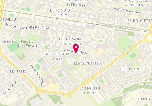Plan de Couronne Beaute, 15 Avenue Mondétour, 95800 Cergy