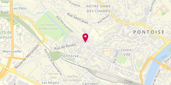Plan de Studio M J P, 28 Place Notre Dame, 95300 Pontoise