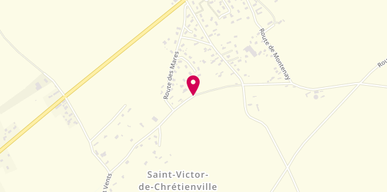 Plan de BAILLEUL Amandine, 31 Route des Mares, 27300 Saint-Victor-de-Chrétienville