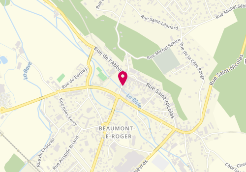 Plan de GentL'man Beaumont-le-roger, 15 Rue Chantereine, 27170 Beaumont-le-Roger