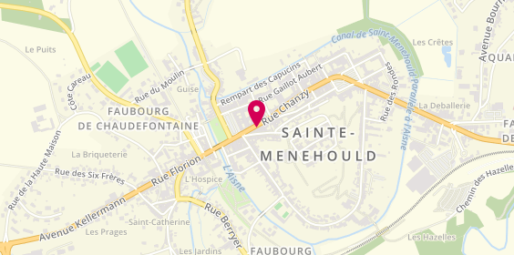 Plan de Coifferie La, 82 Rue Chanzy, 51800 Sainte-Menehould