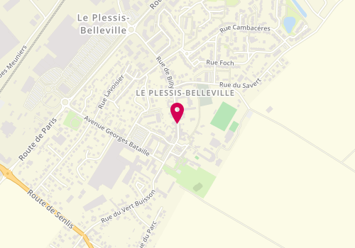 Plan de Ingrid Bella Coiffure, 15 Rue Billy, 60330 Le Plessis-Belleville