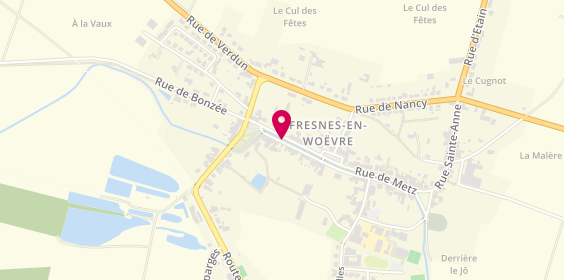 Plan de Stef'Coiff', 15 Rue André Maginot, 55160 Fresnes-en-Woëvre