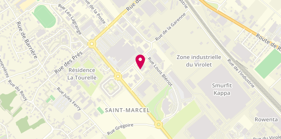 Plan de Arc en Ciel Coiffure, 6 Rue des Champs, 27950 Saint-Marcel