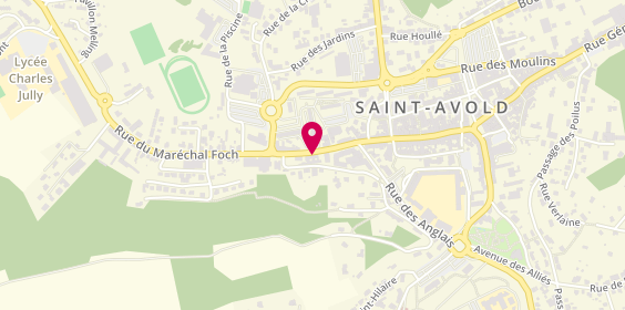 Plan de Chirine Coiff, 11 Rue du Marechal Foch, 57500 Saint-Avold