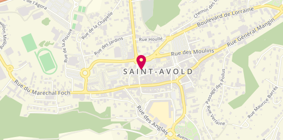 Plan de Diagonal, 24 Rue du President Poincare, 57500 Saint-Avold