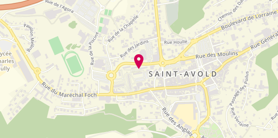 Plan de Any d'Avray, 28/30 Boulevard de Lorraine, 57500 Saint-Avold