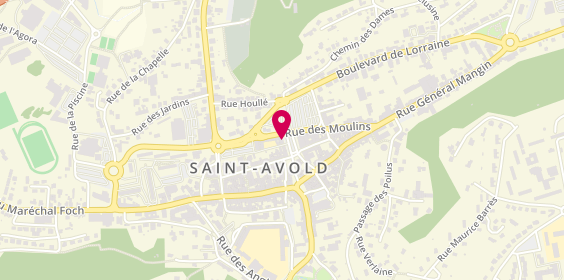 Plan de Coiffure Becker, 5 Place Saint Nabor, 57500 Saint-Avold