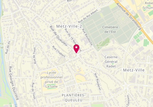 Plan de Urban Chic Coiffure, 115 Rue de Queuleu, 57070 Metz