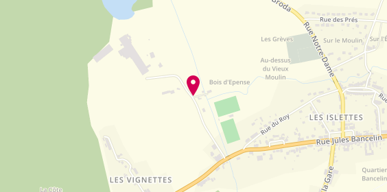 Plan de NICORA Laetitia, 6 Rue du Bois d'Epense Les Vignettes, 51800 Sainte-Menehould