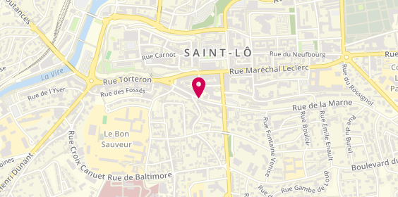 Plan de Salon Oxygène, 33 Rue Saint-Thomas, 50000 Saint-Lô