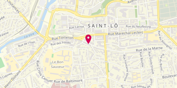 Plan de Coiffure Marie-Laure, 43 Rue Saint-Thomas, 50000 Saint-Lô