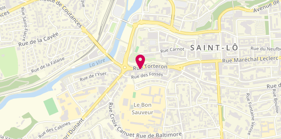 Plan de D'mel Coiffure, 73 Rue Torteron, 50000 Saint-Lô