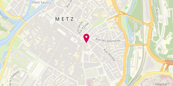 Plan de 235th Barber Street Metz, 13 Rue Haute Seille, 57000 Metz