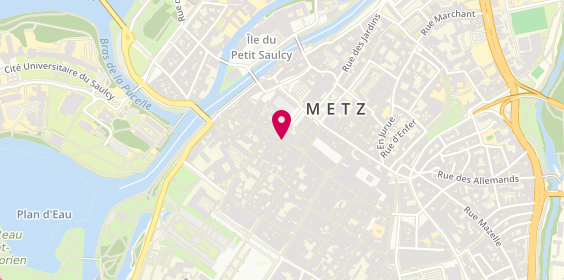 Plan de Agnès M, 20 Rue du Palais, 57000 Metz