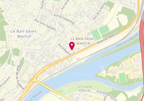 Plan de En Aparté, 2 Rue Saint-Sigisbert, 57050 Le Ban-Saint-Martin