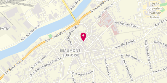 Plan de Beaumont Coiffure, 10 Rue Albert 1er, 95260 Beaumont-sur-Oise