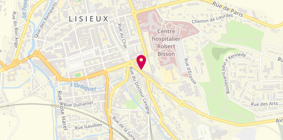 Plan de Coiff & Moi, 7 avenue Sainte-Thérèse, 14100 Lisieux