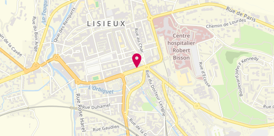 Plan de Ac'tif Coiffure, 12 Boulevard Sainte-Anne, 14100 Lisieux