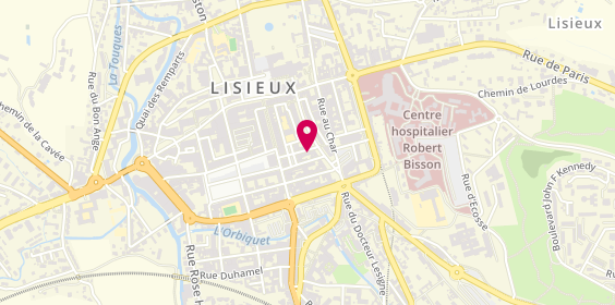 Plan de Chez Alex, 5 Rue de la Resistance, 14100 Lisieux
