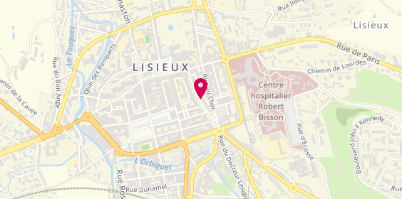 Plan de Jean Louis David, 29 avenue Victor Hugo, 14100 Lisieux