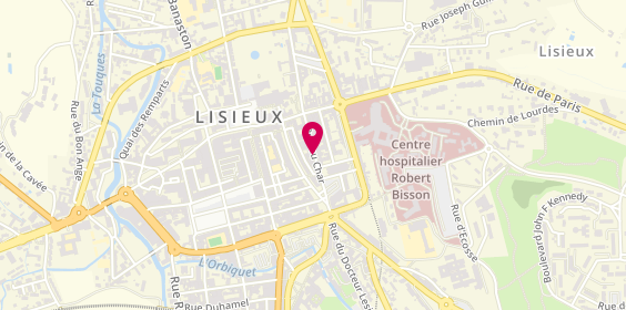 Plan de Mélanie A, 10 Rue au Char, 14100 Lisieux