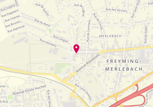 Plan de ZM barber, 35 Rue Maréchal Foch, 57800 Freyming-Merlebach