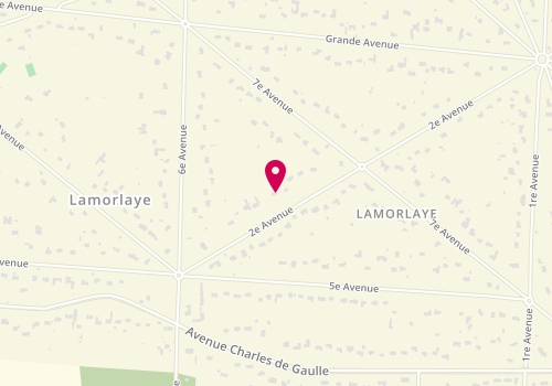 Plan de Sandrine Coiffure, 11 Rue du Général Leclerc, 60260 Lamorlaye